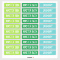 Customizable Labels For Moving Boxes