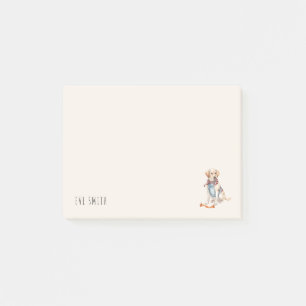 Customizable Labrador Retriever Lovers Birthday Post-it Notes