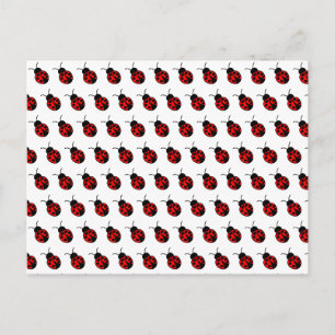 Customizable Ladybugs Postcard