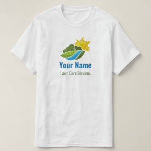 Customizable lawn care landscape T-Shirt