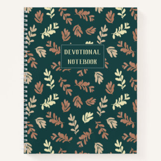 Customizable | Leafy Devotional Notebook
