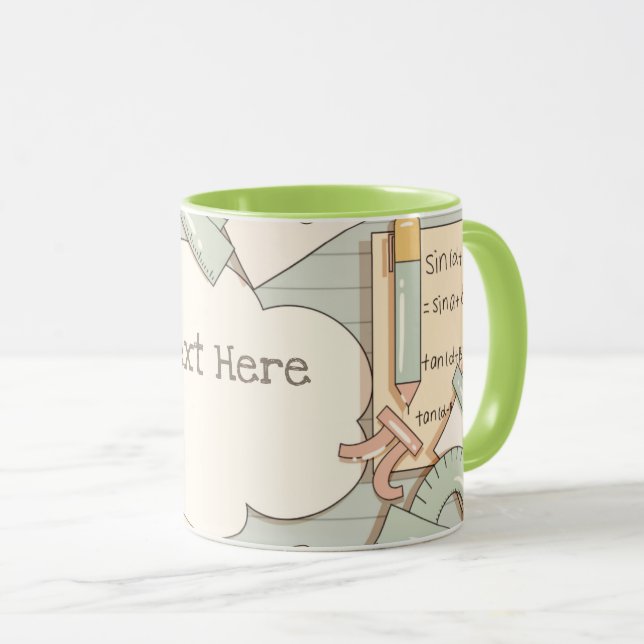 Customizable Learning Mug (Front Right)