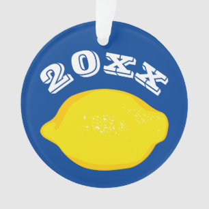Customizable Lemon  Ornament