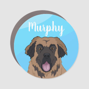 Customizable Leonberger Car Magnet