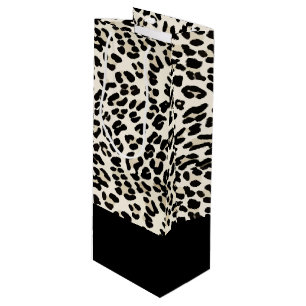 Customizable Leopard Print Gift Bag