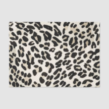Customizable Leopard Print Tissue Paper
