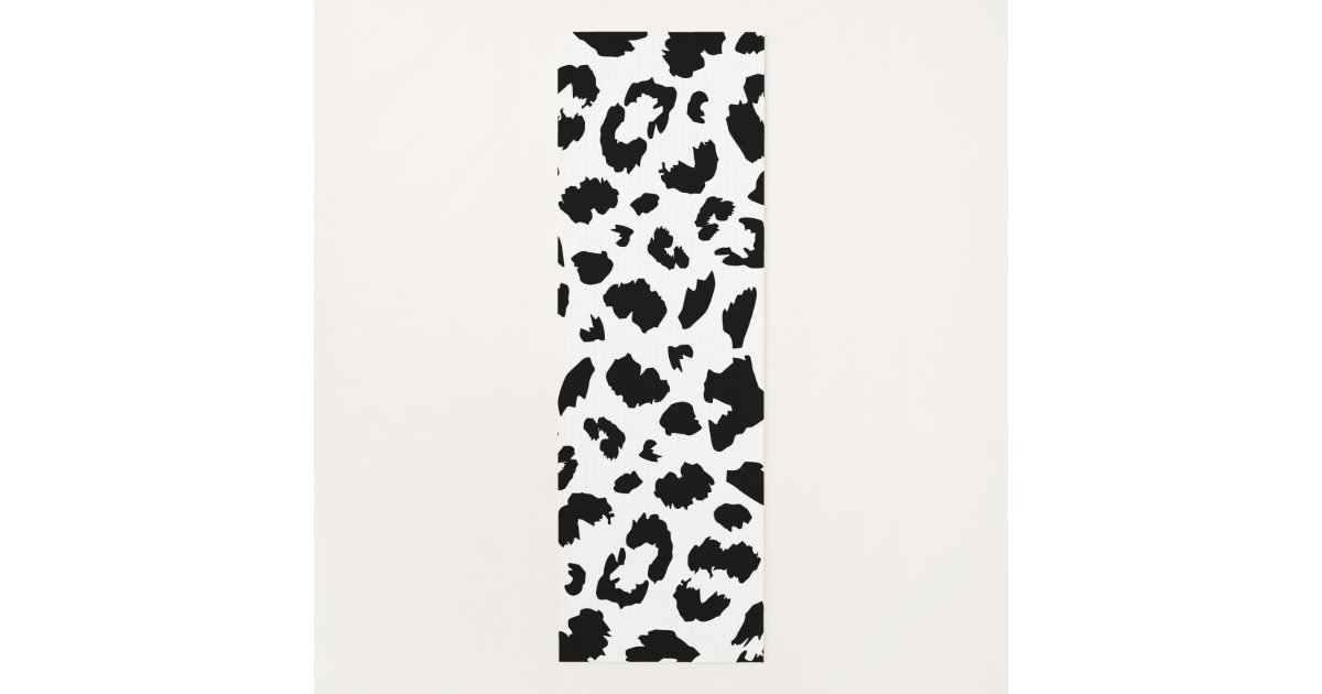 Leopard Print Design Custom Yoga Mat