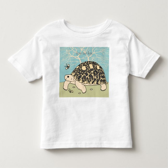 Customizable Leopard Tortoise Shirt (Front)