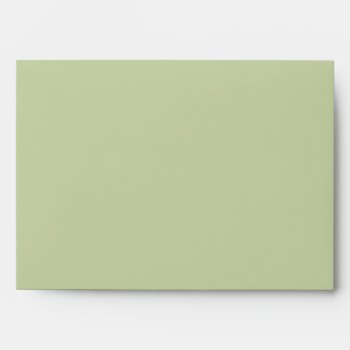 Customizable Light & Dark Green Envelope by CustomWeddingDesigns at Zazzle