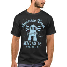 Customizable Lighthouse Beach Blue Tourist