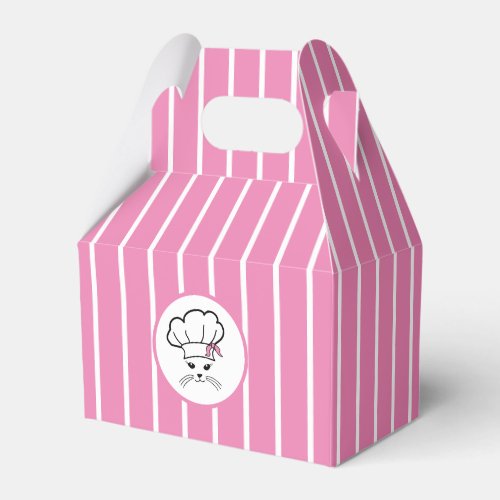 Customizable Little Baker Favor Box