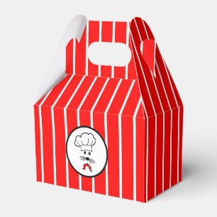 Customizable Little Baker Favor Box