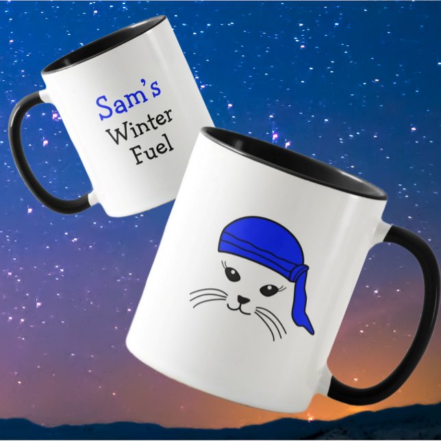 Customizable Little Cat Biker Mug (Creator Uploaded)