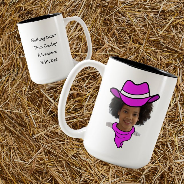 Customizable Little Cowboy or Cowgirl Photo Mug (Creator Uploaded)