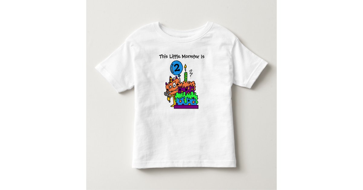 little monster birthday shirt