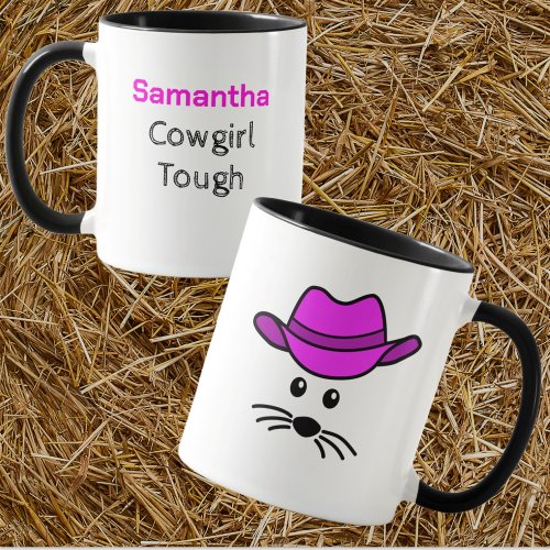 Customizable Little Mouse Cowgirl Mug