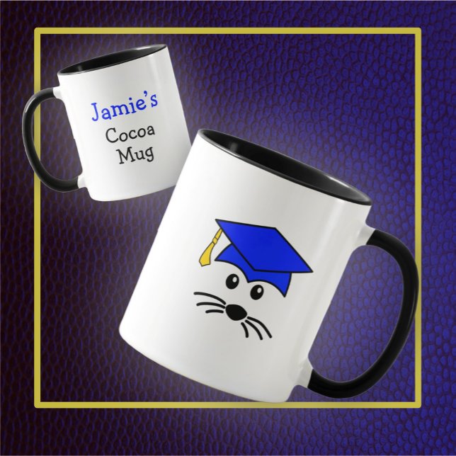 Customizable Little Mouse Graduate Mug (Creator Uploaded)