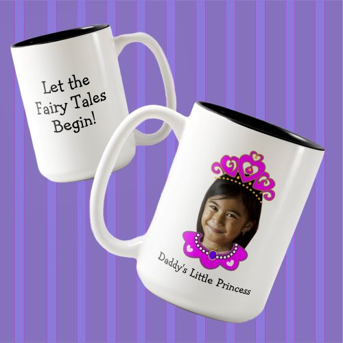 Customizable Little Princess Photo Mug