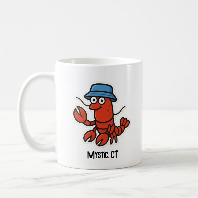 Customizable Lobster  Coffee Mug (Left)