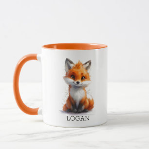 Customizable 'Logan' Fox Mug