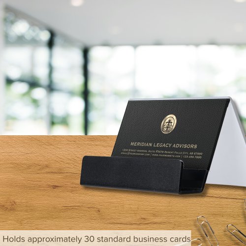Customizable Logo Business Card Holder 