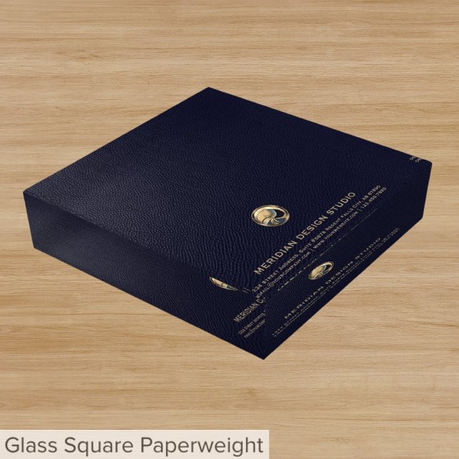 Customizable Logo Glass Paperweight (Creator Uploaded)