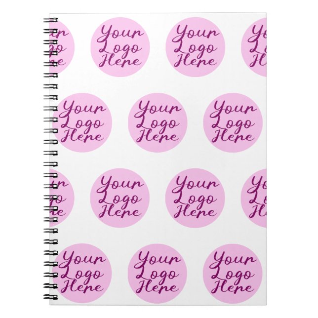 Customizable Logo Printed Create Your Own Branded Notebook (Front)
