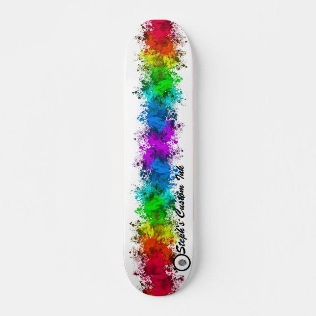 Customizable Logo Skateboard (Front)