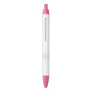 Customizable logo website simple business Pink Pen