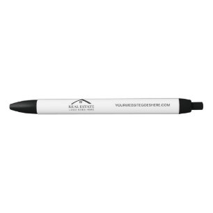 Customizable logo website simple Real estate gift Pen
