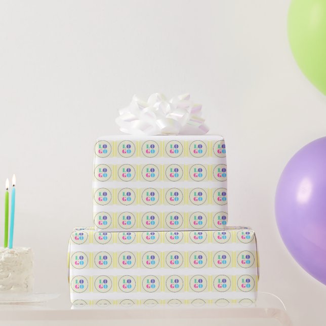 Customizable Logo Wrapping Paper for Business Use  (Party Gifts)