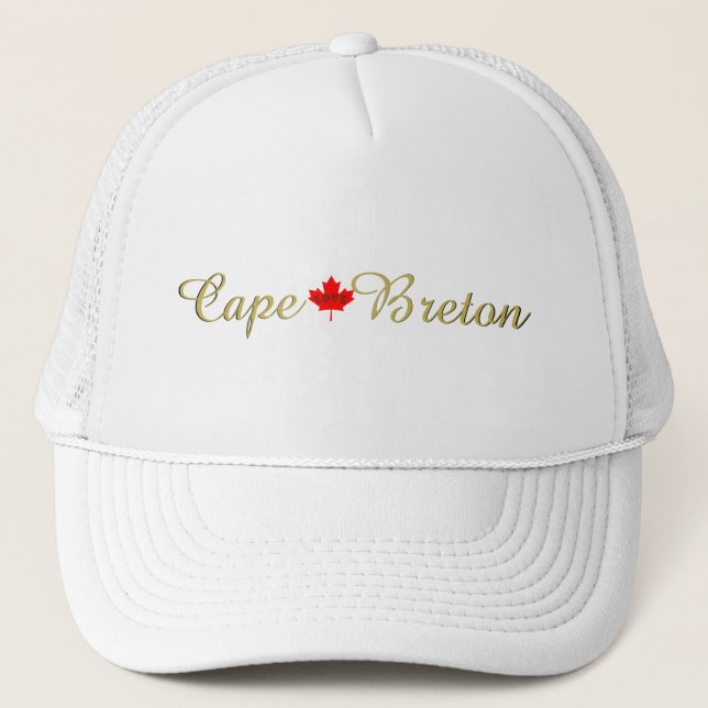 Customizable Love  Cape Breton Canada hat (Front)
