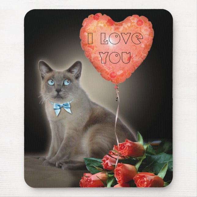 Customizable Love Mouse Pad (Front)
