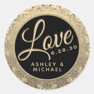 Customizable Love Wedding Seal