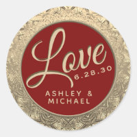 Customizable Love Wedding Seal