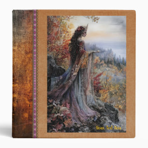 Customizable Mabon Queen Autumn Binder