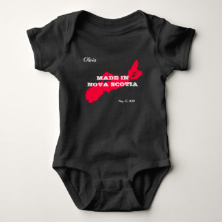 Customizable Made in Nova Scotia Baby Bodysuit