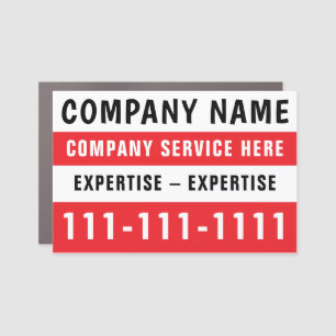 Customizable Magnet for Small Business Branding