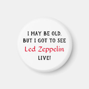 Customizable magnet with your favorite band