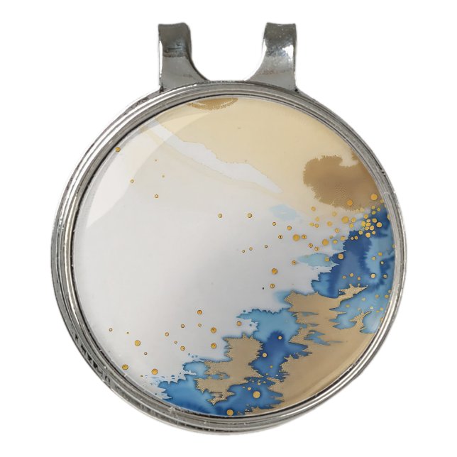 Customizable Magnetic Golf Ball Marker & Best Hat Clip (Front)