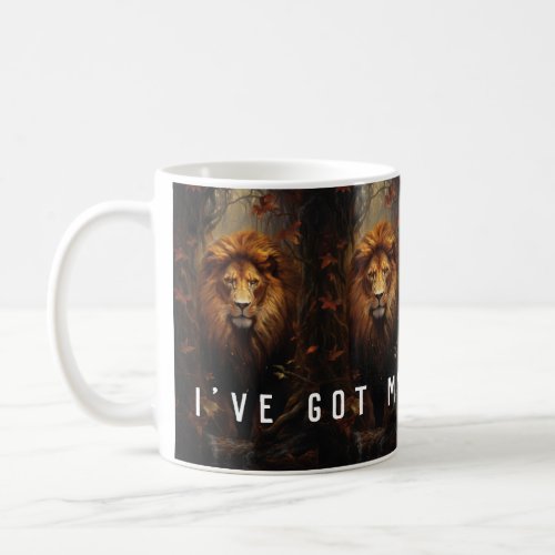 Customizable Male Lion Coffee Mug