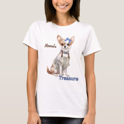 Customizable Mamas Treasure Pet Lover Mom T_Shirt