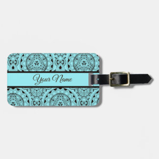Customizable Mandala Luggage Tag