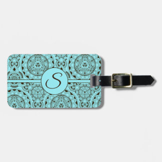 Customizable Mandala Luggage Tag
