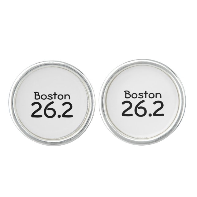 Customizable Marathon Cufflinks (Front)