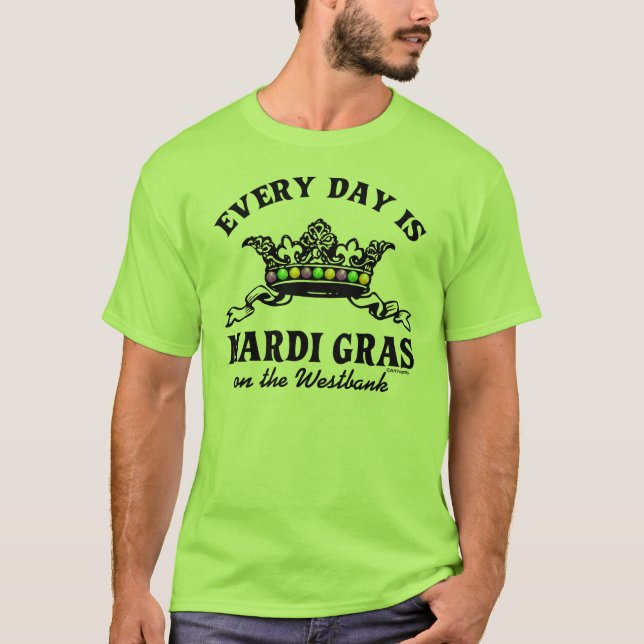 Customizable Mardi Gras T-Shirt (Front)