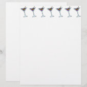 Customizable MARTINI LETTERHEADS (Front/Back)