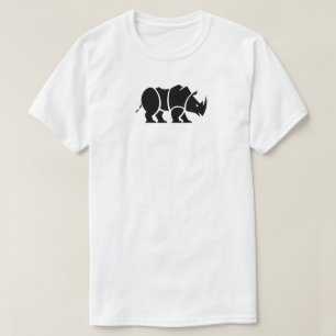 customizable Mean Rhino🦏 FestivalT-Shirt T-Shirt