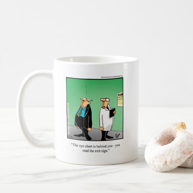 Customizable Medical/Doctor Humor Mug (With Donut)