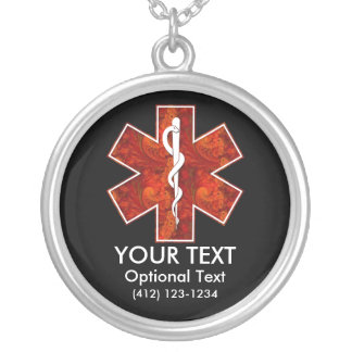 Customizable Medical   Necklace